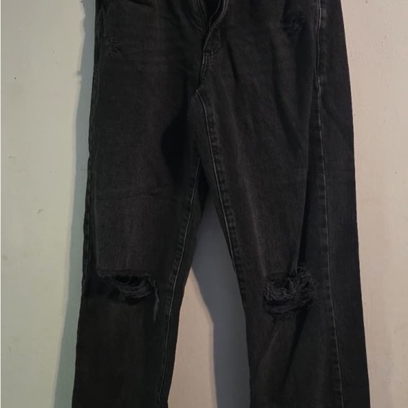 Garage Black Distressed Women Jeans - Picture 2 of 7